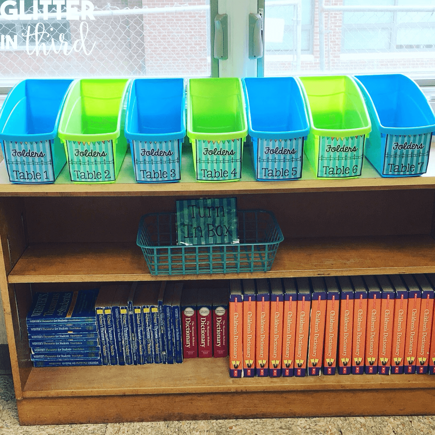 classroom folders when organizing 