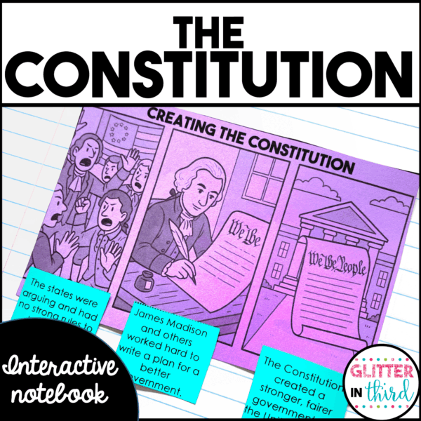 Constitution and Bill of Rights Interactive Notebook Activities