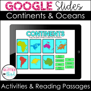 2nd grade social studies sol continents oceans