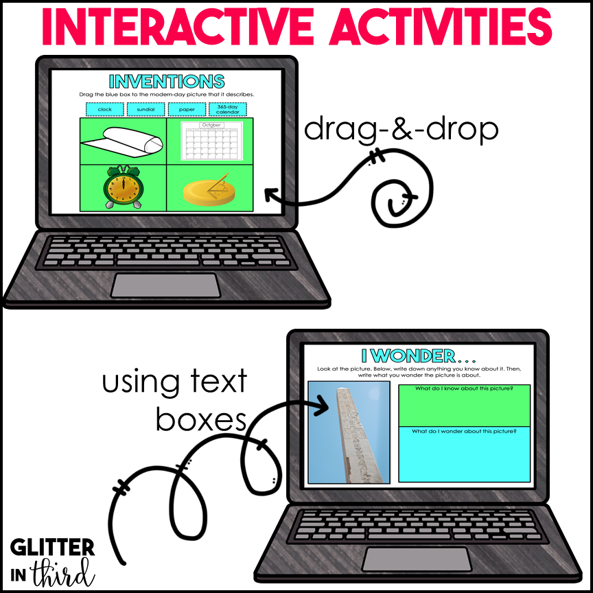 Ancient Egypt Culture & Contributions Activities & Reading Passages for Google Classroom Digital Resources