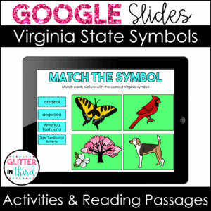 2nd grade social studies virginia state symbols