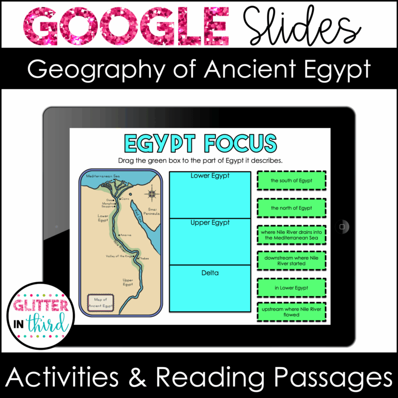 2nd grade social studies ancient egypt geography
