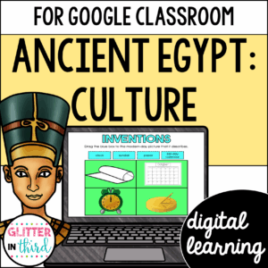 Ancient Egypt Culture & Contributions Activities & Reading Passages for Google Classroom Digital Resources