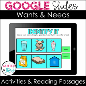 2nd grade social studies sol wants needs