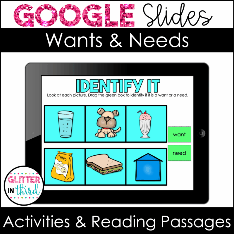 2nd grade social studies sol wants needs
