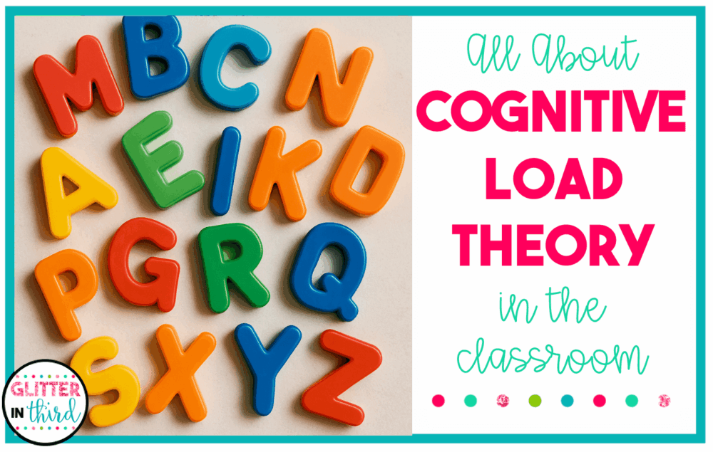 cognitive load theory in the classroom