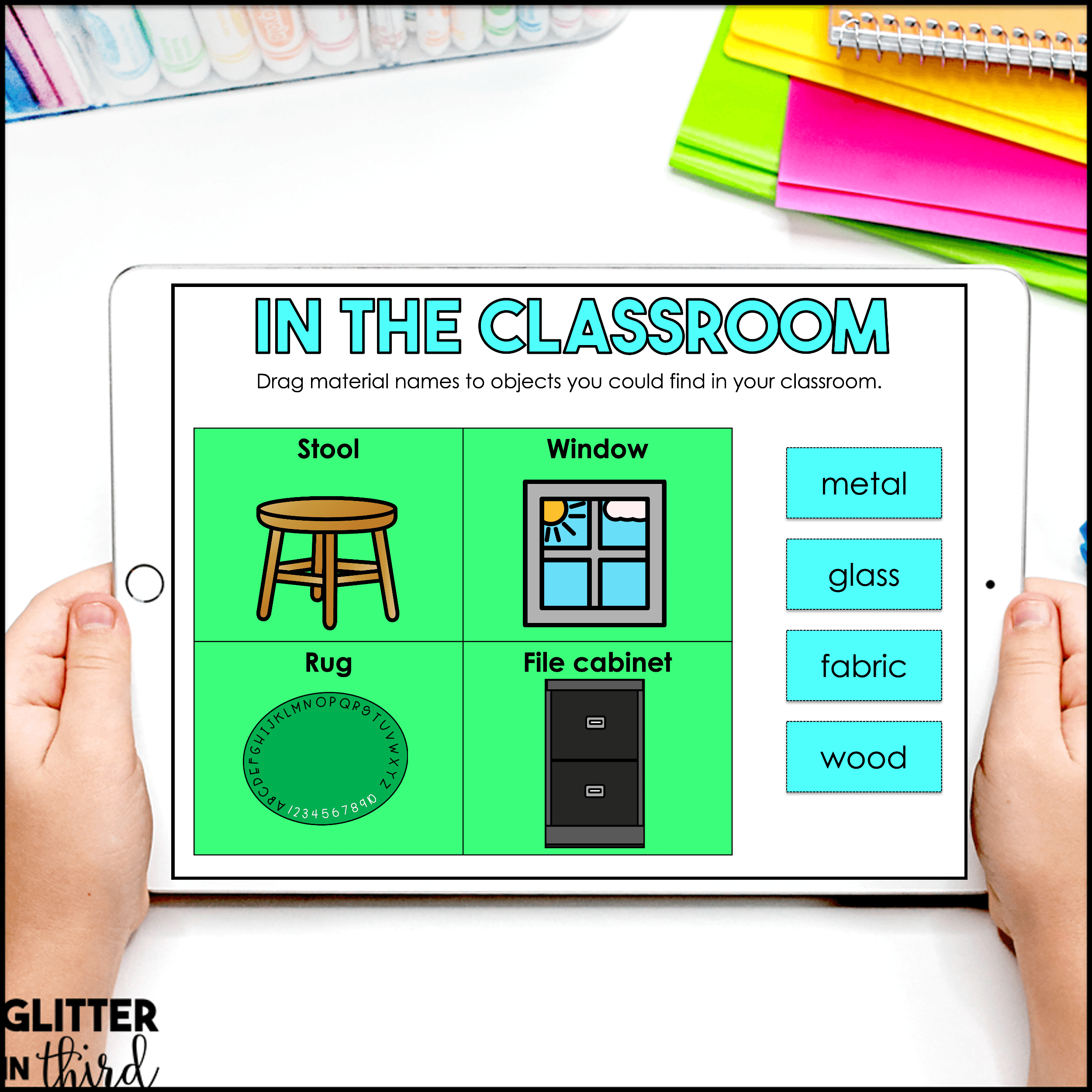 Matter & Physical Properties Activities & Reading Passages for Google Slides | 1st Grade Science SOL 1.3