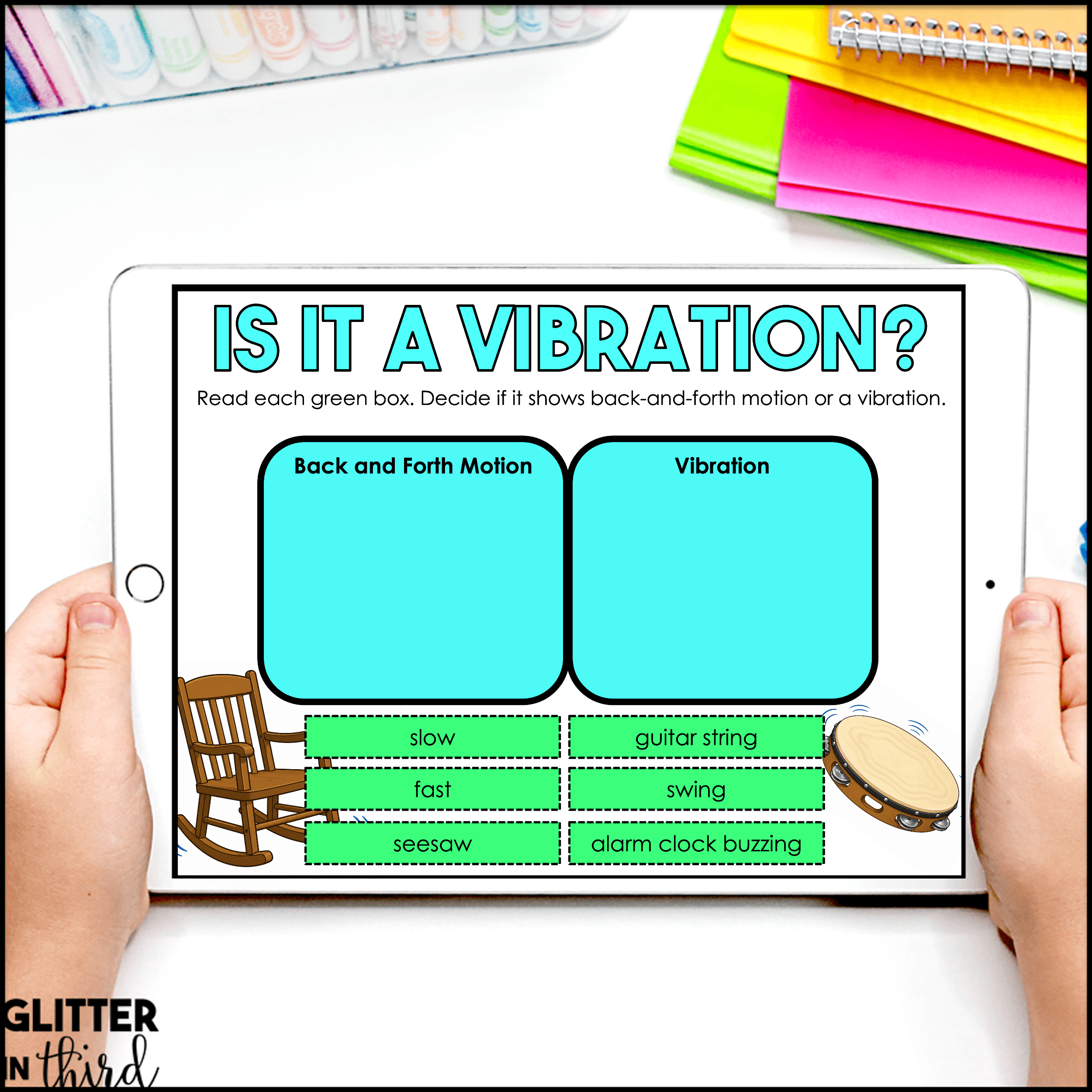 1st grade motion vibrations