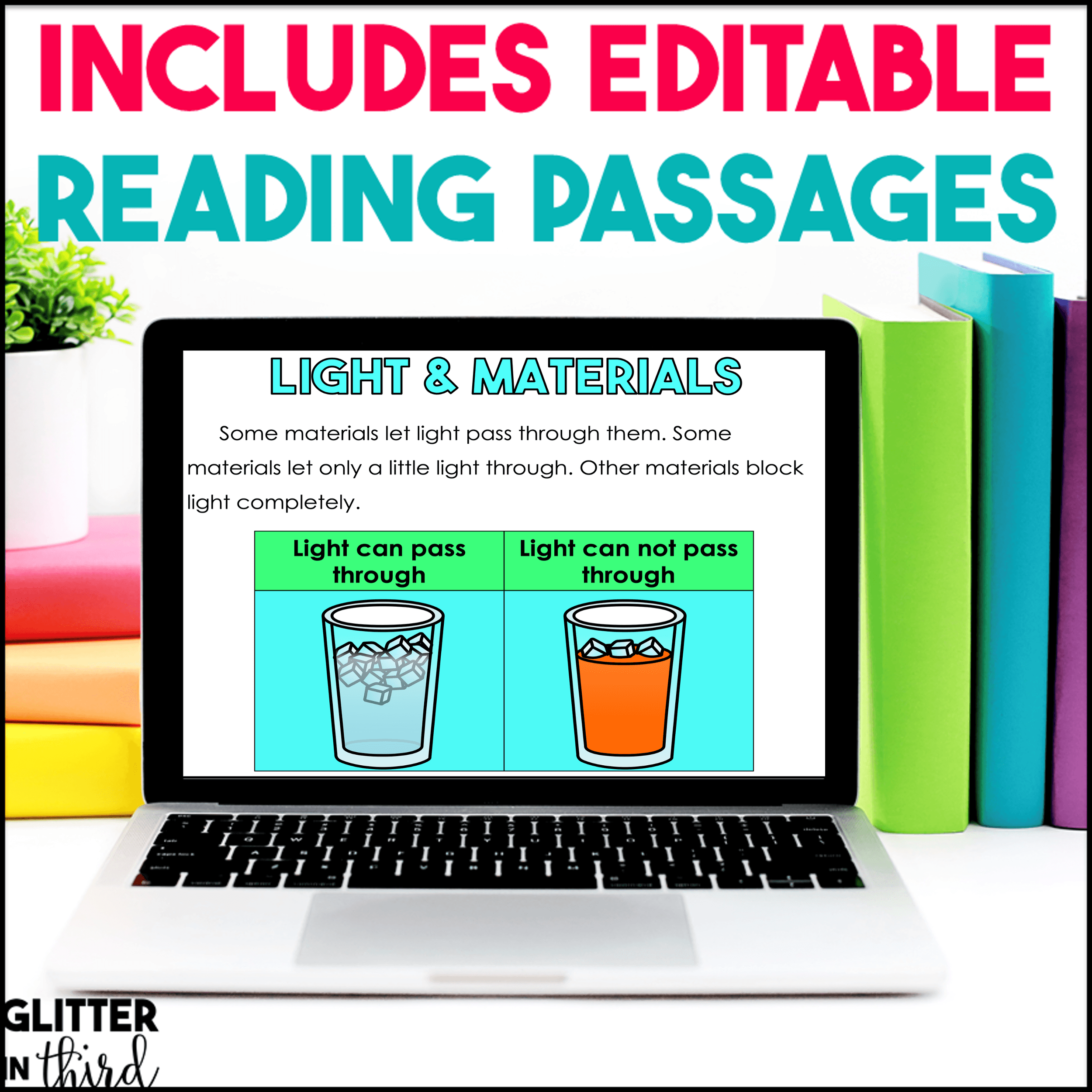 Matter & Physical Properties Activities & Reading Passages for Google Slides | 1st Grade Science SOL 1.3