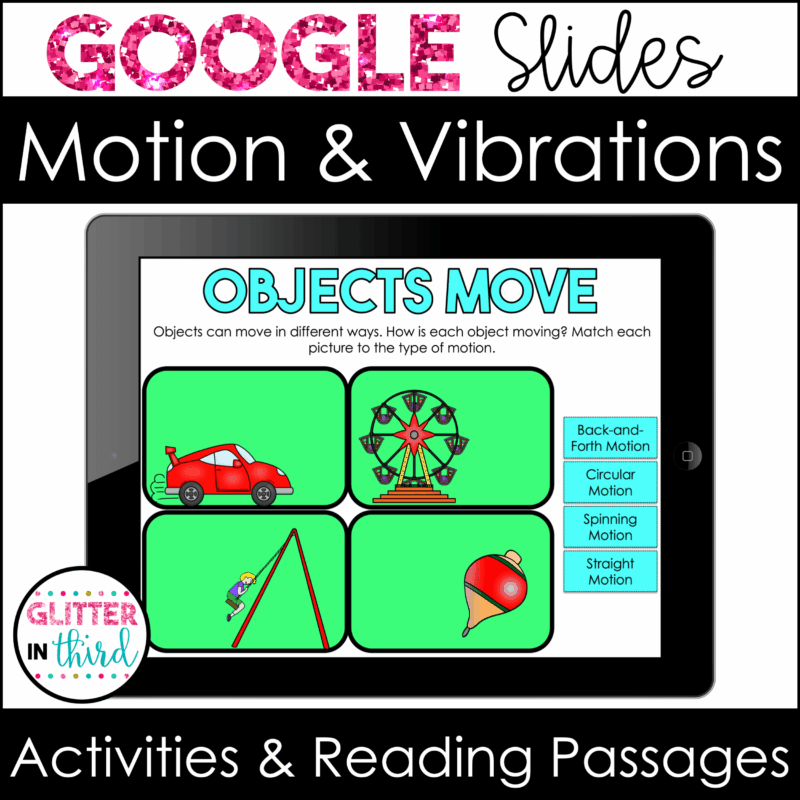 1st grade motion vibrations