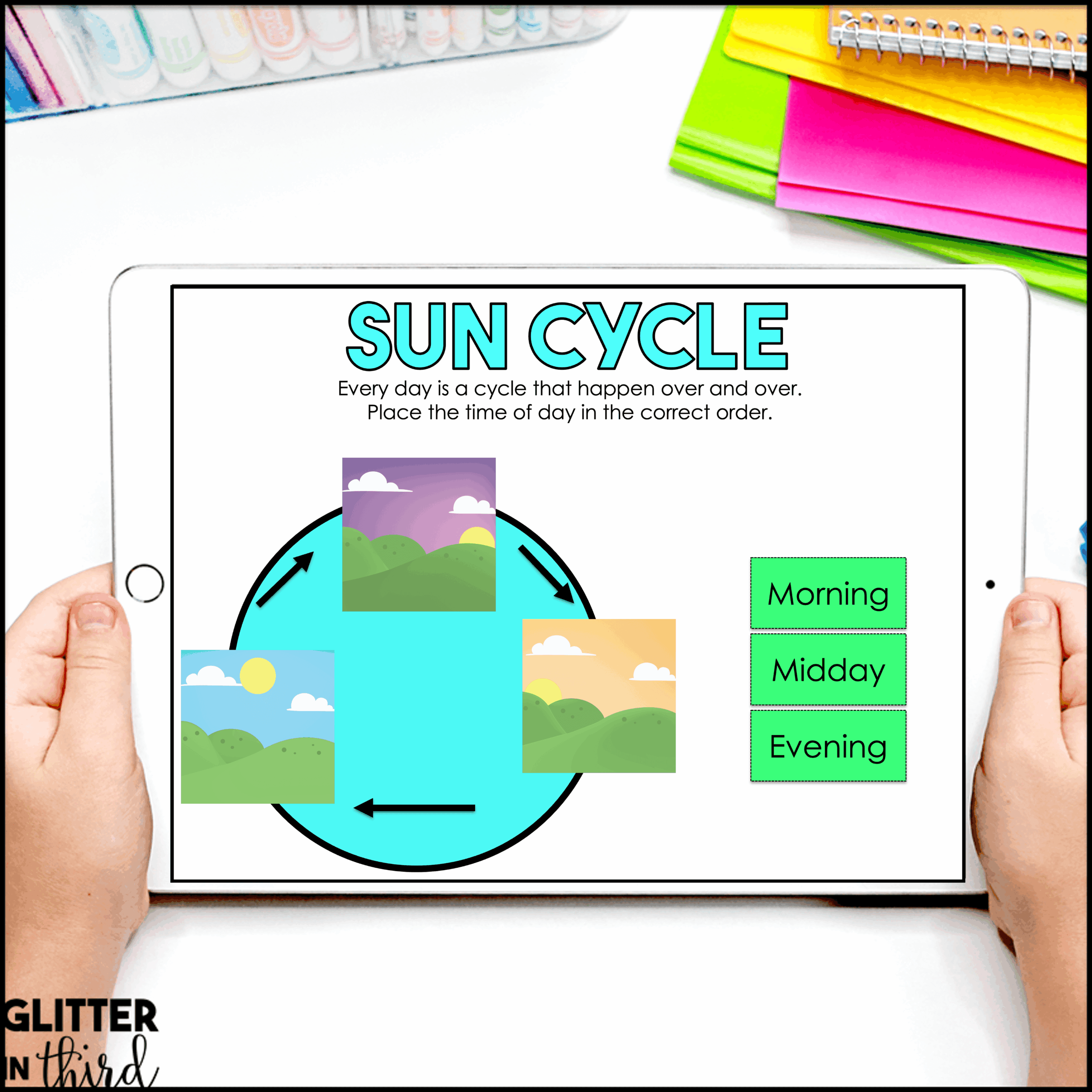 50% OFF Sun, Day Night Activities for Google Slides | 1st Grade Science SOL 1.6