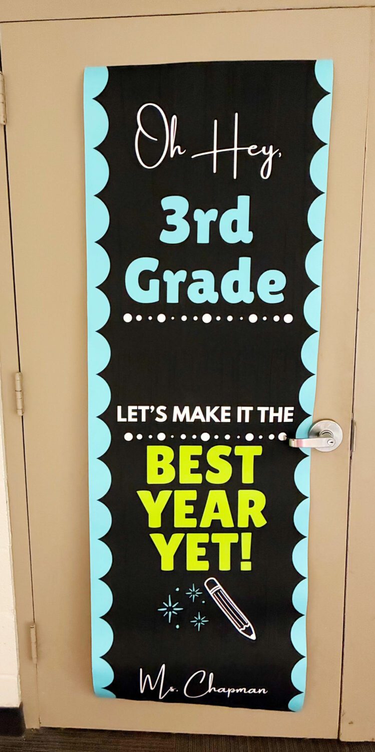 canva poster teacher hack back to school