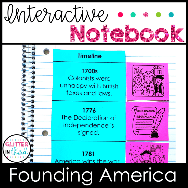 13 Colonies Activities & Declaration of Independence for 2nd Grade