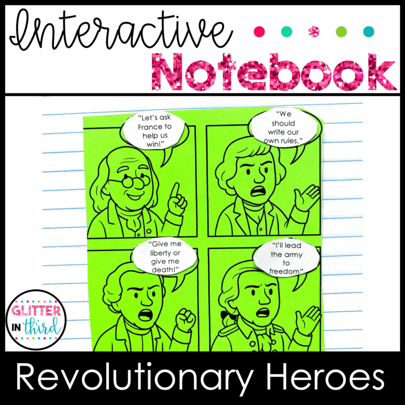 American Revolution activities for 2nd grade social studies