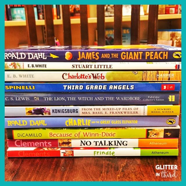 literature circle books 3rd grade