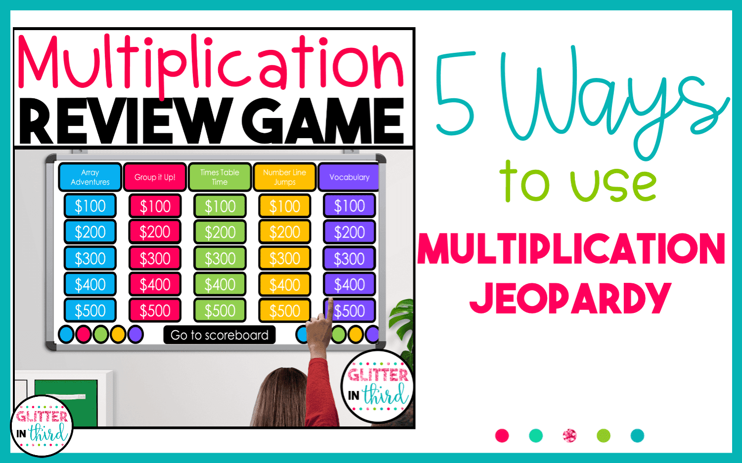 multiplication jeopardy game