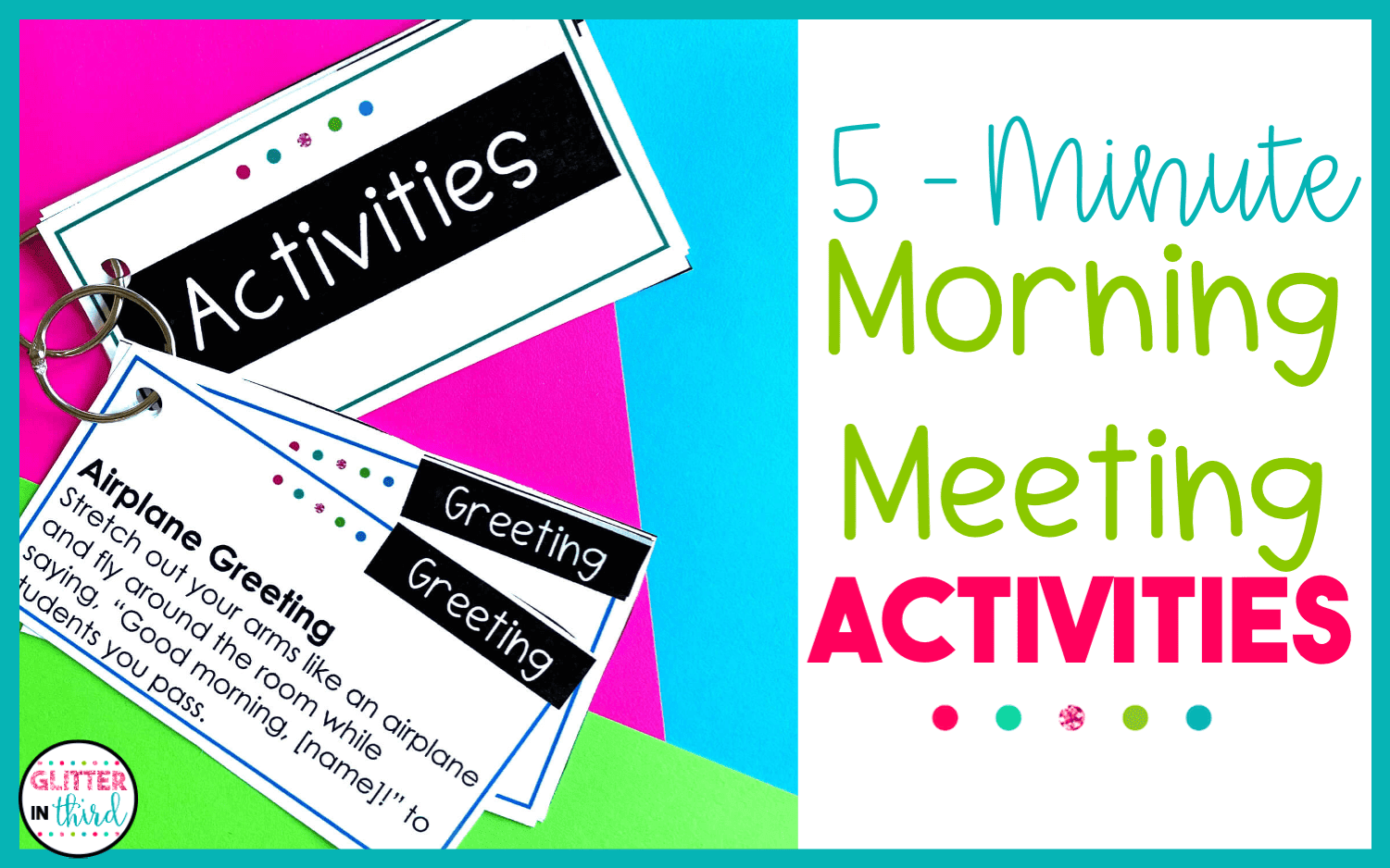 quick morning meeting activities